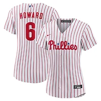 Maillot Nike Ryan Howard blanc réplique des Phillies de Philadelphie pour femme