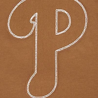 Sweat-shirt court à enfiler Paint The City pour femme Pro Standard Brown des Philadelphia Phillies
