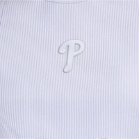 Women's Starter Light Blue Philadelphia Phillies Pastels Ribbed Tank Top