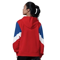 Women's Starter  Red Philadelphia Phillies Scrimmage Pullover Hoodie