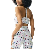 Soutien-gorge arc-en-ciel TLC des Phillies de Philadelphie gris Terez pour femmes