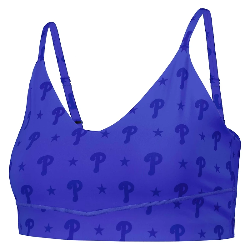 Soutien-gorge actif Terez Royal Phillies de Philadelphie pour femme