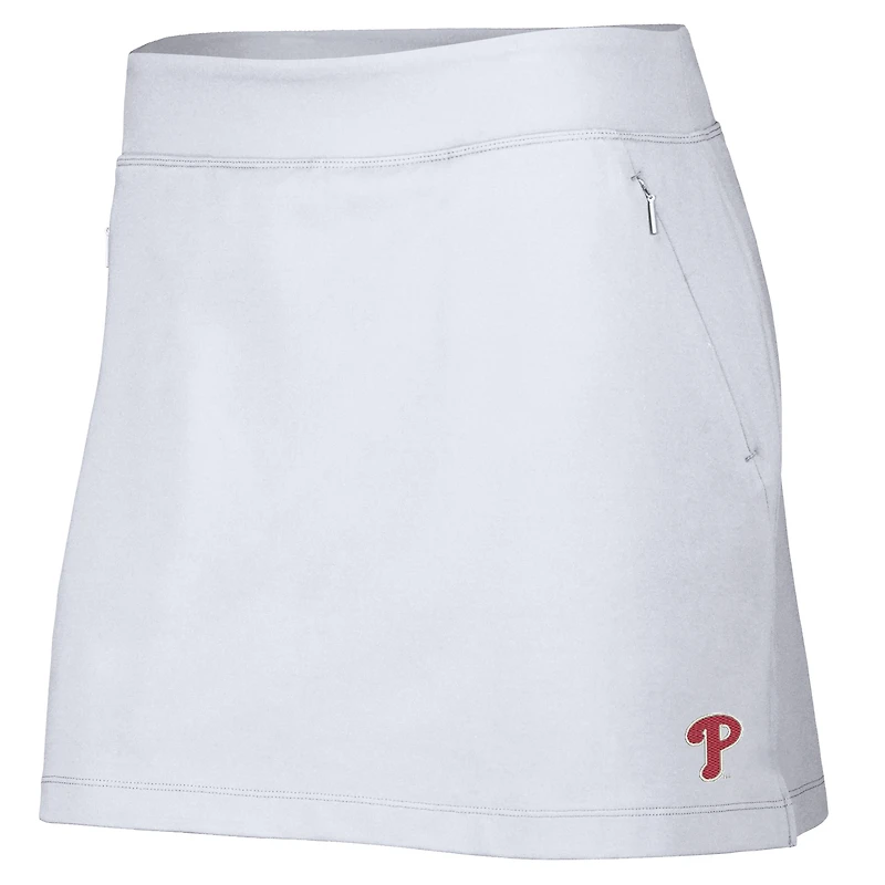 Jupe-short Aubrey IslandZone des Phillies de Philadelphie Tommy Bahama pour femmes, blanc