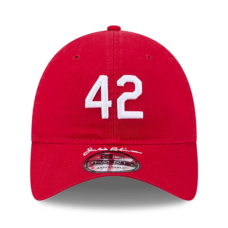 Youth New Era Red Philadelphia Phillies 2026 Jackie Robinson Day 9TWENTY Adjustable Hat