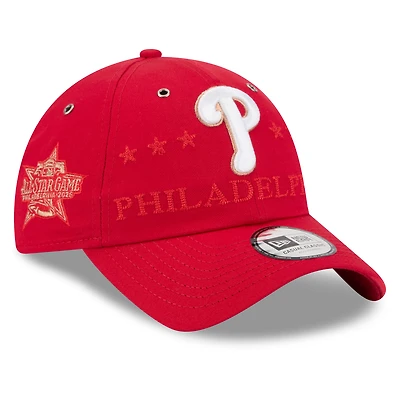 Youth New Era Red Philadelphia Phillies 2026 MLB All-Star Game Casual Classic Adjustable Hat