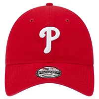 Casquette réglable 9TWENTY rouge pour jeunes des Phillies de Philadelphie