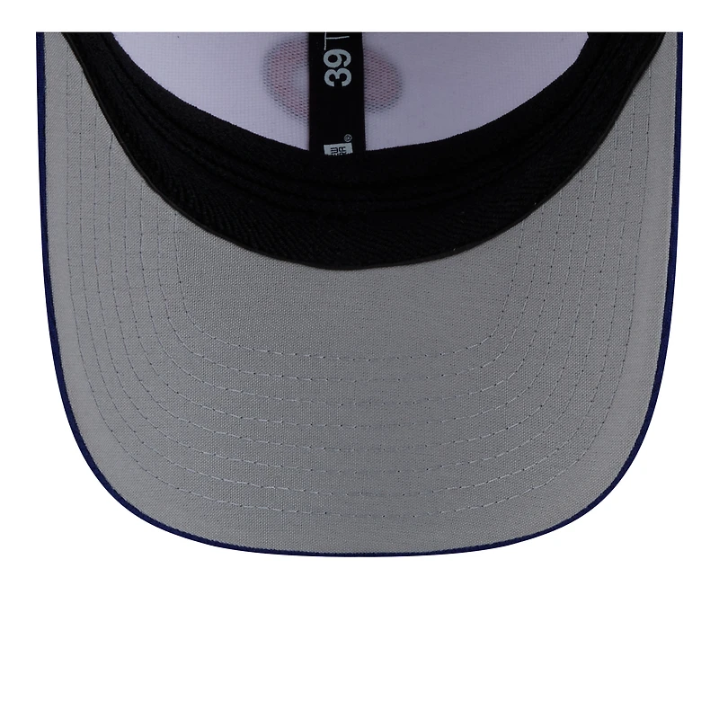 Youth New Era  White/Red Philadelphia Phillies Baseball 39THIRTY M-Crown Flex Hat