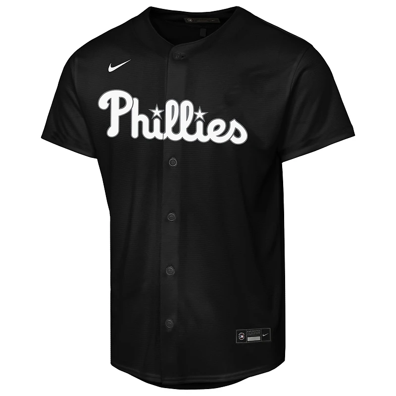 Maillot Nike Bryce Harper noir pour jeunes des Philadelphia Phillies