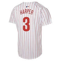 Maillot de joueur match à domicile Nike Bryce Harper pour jeunes des Phillies Philadelphie, blanc
