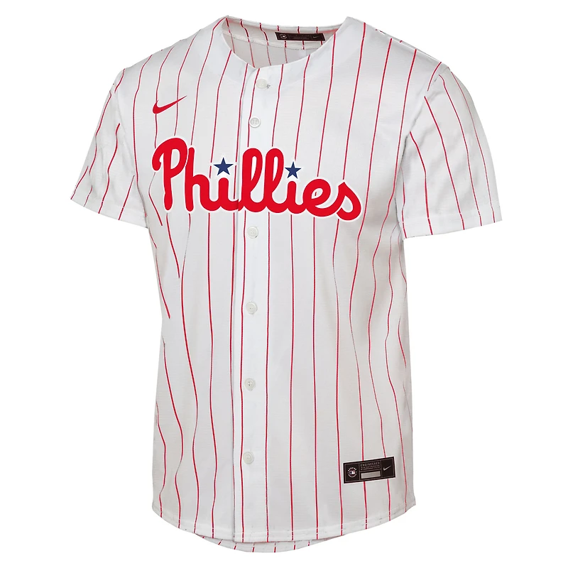 Youth Nike Bryce Harper White Philadelphia Phillies Home Replica Player Jersey
