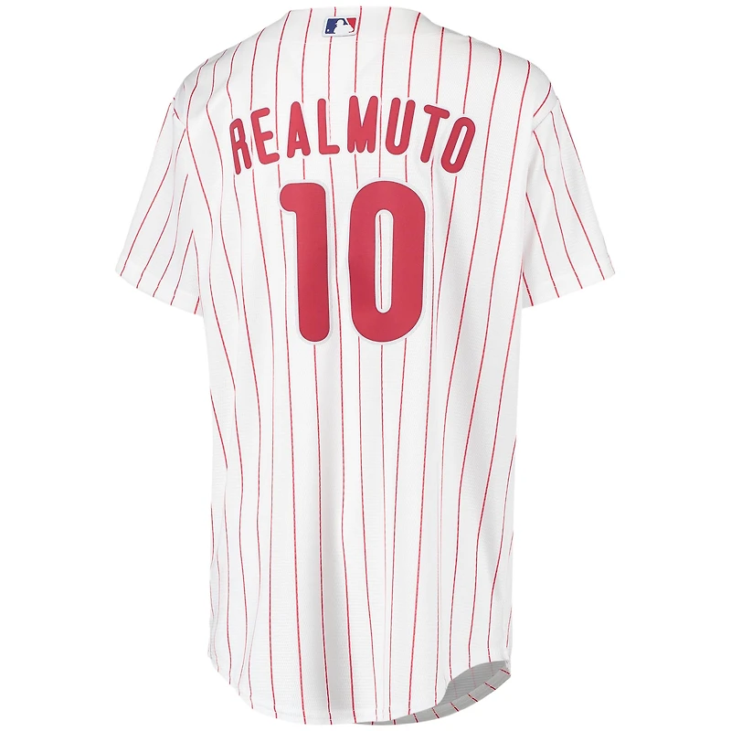 Youth Nike J.T. Realmuto White Philadelphia Phillies Alternate Replica Player Jersey