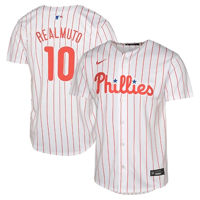 Youth Nike J.T. Realmuto White Philadelphia Phillies Home Limited Jersey
