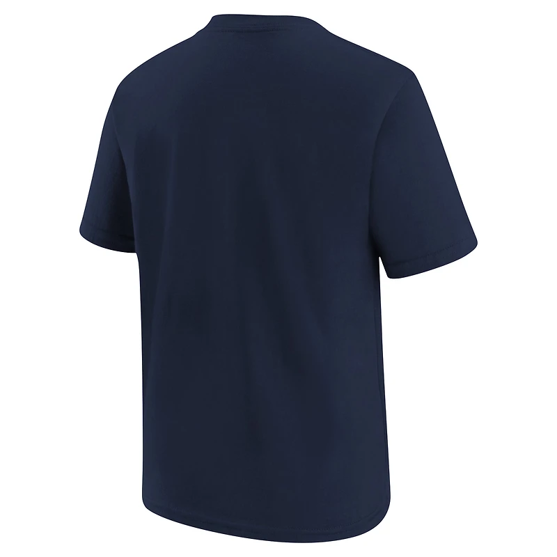 T-shirt Nike bleu marine pour jeunes des Phillies de Philadelphie City Connect