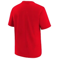 Youth Nike  Red Philadelphia Phillies 2025 MLB Postseason Authentic Collection Dri-FIT T-Shirt