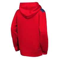 Sweat à capuche Nike rouge Philadelphia Phillies Authentic Collection Performance pour jeunes