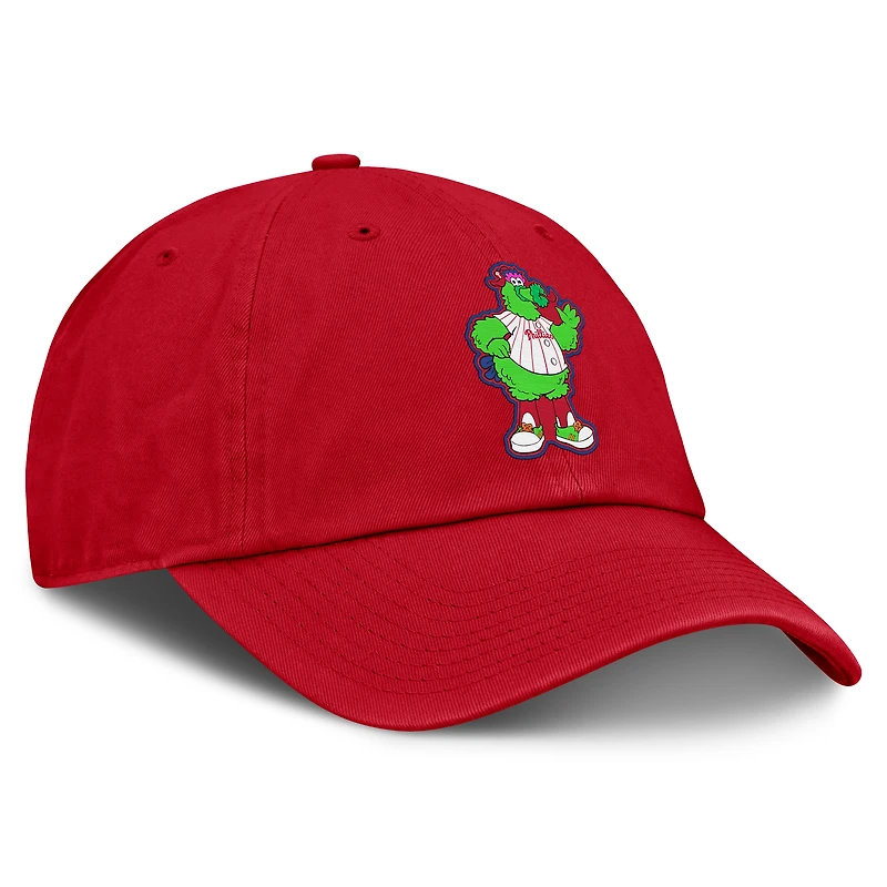 Youth Nike Red Philadelphia Phillies Mascot Club Adjustable Hat