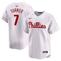 Youth Nike Trea Turner White Philadelphia Phillies Home Limited Player Jersey