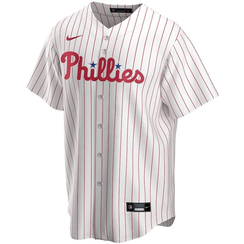réplique de l'équipe à domicile des Philadelphia Phillies Nike Blanc pour la jeunesse - Maillot