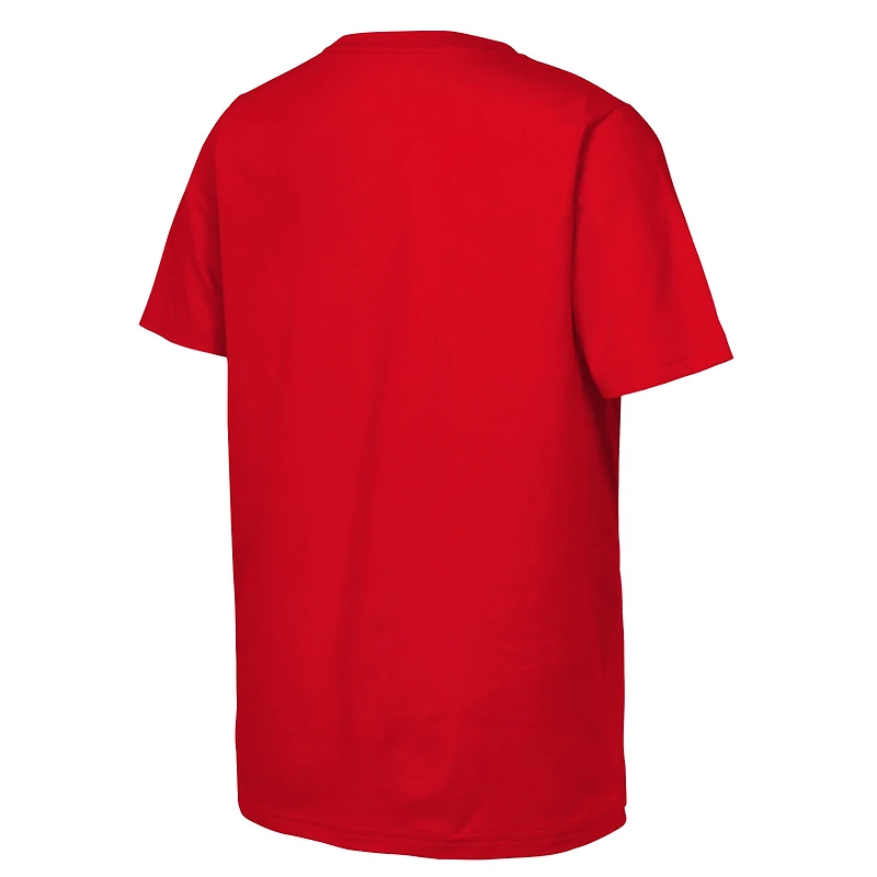 Youth Outerstuff Bryce Harper Red Philadelphia Phillies Triple Player Graphic T-Shirt