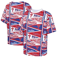 Youth Outerstuff  Red Philadelphia Phillies All-Over Pennant T-Shirt