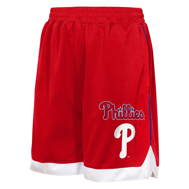 Youth Outerstuff  Red Philadelphia Phillies Big League All Star Fashion Shorts