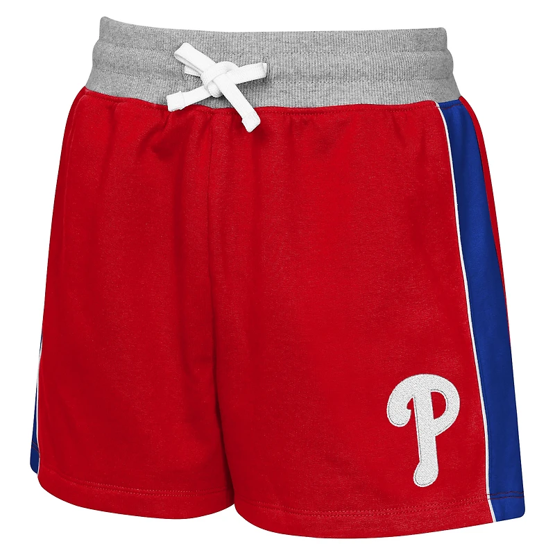 Ensemble T-shirt et Short Youth Outerstuff rouge Philadelphia Phillies Big League Stop