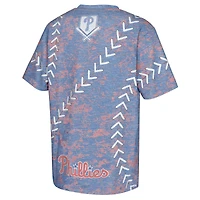 T-shirt jeunesse Royal Philadelphia Phillies Slide Score Bold