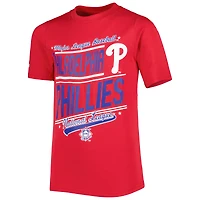 Youth Stitches Red/White Philadelphia Phillies Combo T-Shirt Set