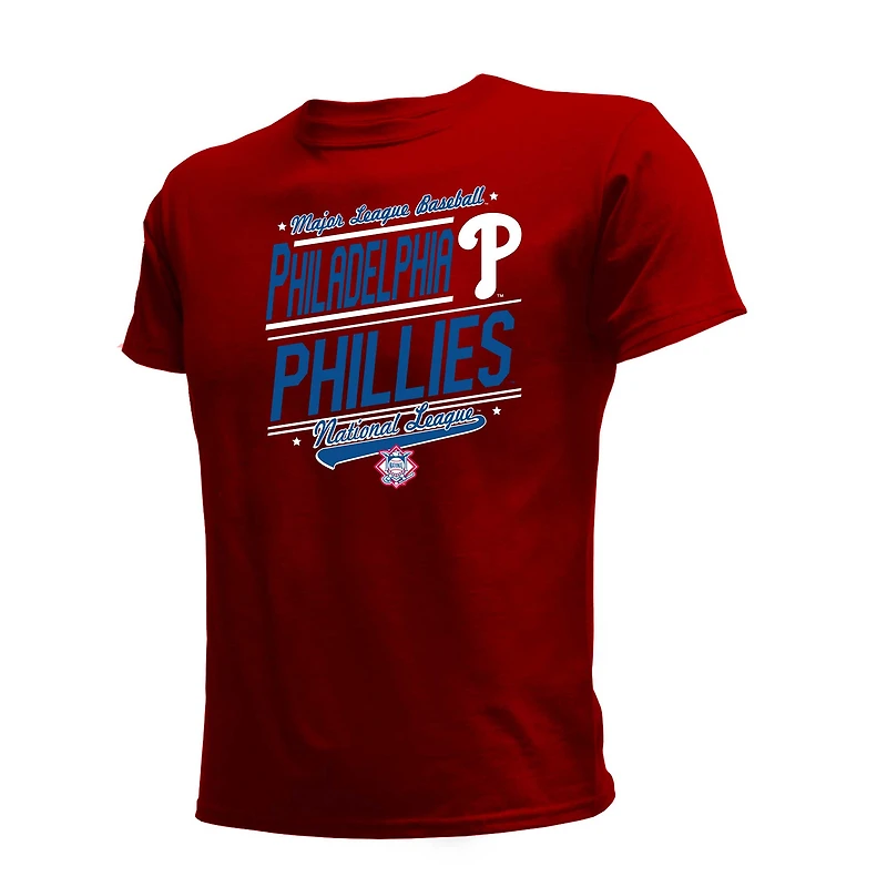 Ensemble de t-shirts rouges et blancs pour jeunes Philadelphia Phillies