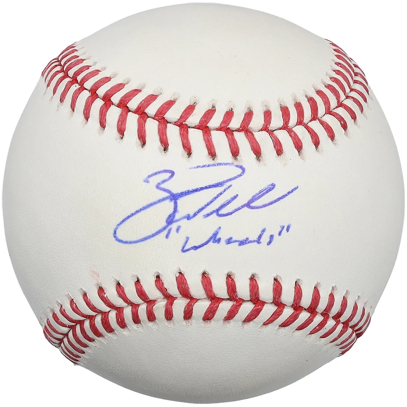 Zack Wheeler Philadelphia Phillies Autographed Baseball with "Wheels" Inscription