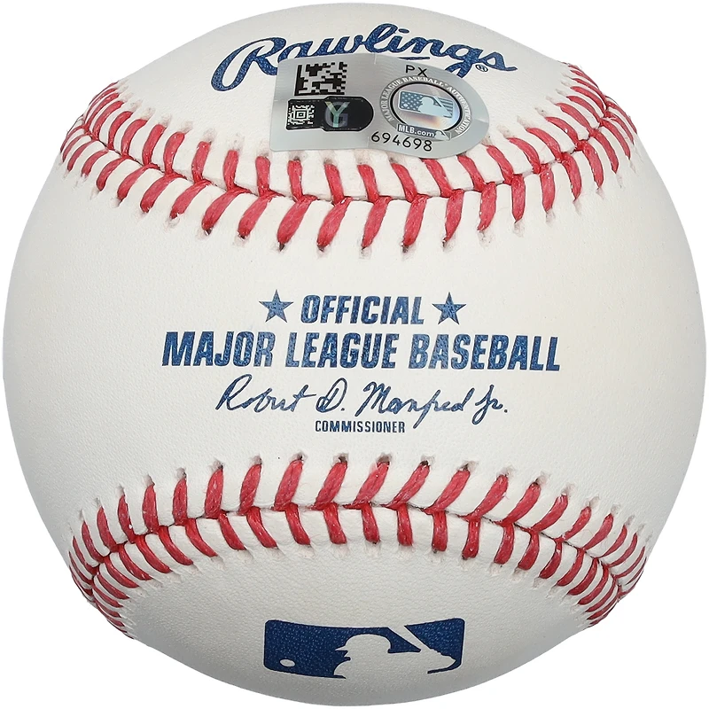 Zack Wheeler Philadelphia Phillies Autographed Baseball with "Wheels" Inscription