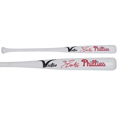 Mini-bâton Victus Team ID autographié par Zack Wheeler des Phillies de Philadelphie