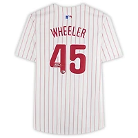 Zack Wheeler Philadelphia Phillies Autographed White Nike Limited Jersey