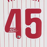 Zack Wheeler Philadelphia Phillies Autographed White Nike Limited Jersey