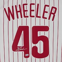 Zack Wheeler Philadelphia Phillies Autographed White Nike Replica Jersey