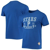 T-shirt Stitches Royal Philadelphia Stars Negro League Wordmark pour homme