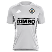 Maillot d'entraînement adidas Silver Philadelphia Union 2025 pour homme