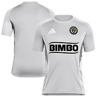 Maillot d'entraînement adidas Silver Philadelphia Union 2025 pour homme