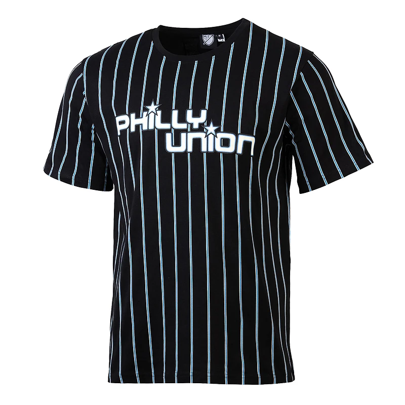 T-shirt décontracté noir pour homme avec motif sportif suédois Philadelphia Union Game Day