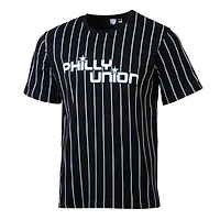 T-shirt décontracté noir pour homme avec motif sportif suédois Philadelphia Union Game Day