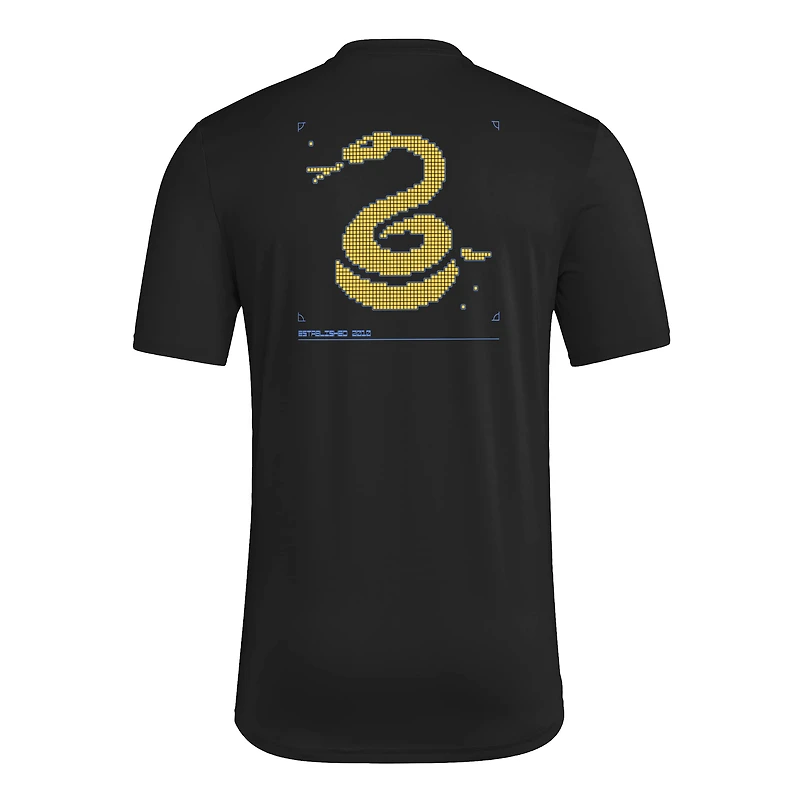 Men's adidas Black Philadelphia Union 2026 Anthem AEROREADY Pregame T-Shirt