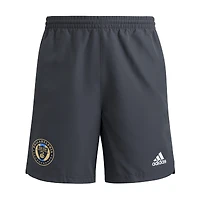 Short de voyage adidas gris Philadelphia Union 2025 pour homme