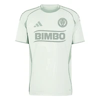Haut d'avant-match adidas One Planet vert clair Philadelphia Union 2025 pour homme