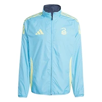 Men's adidas Navy/Light Blue Philadelphia Union 2025 Anthem Reversible Full-Zip Jacket