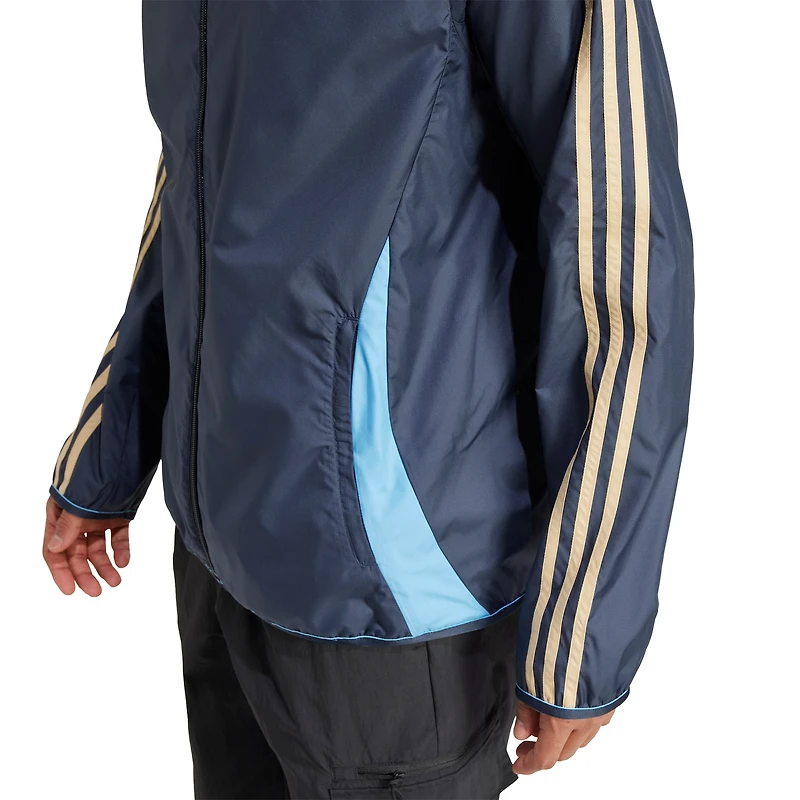 Men's adidas Navy/Light Blue Philadelphia Union 2025 Anthem Reversible Full-Zip Jacket