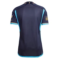 Men's adidas  Navy Philadelphia Union 2024 Primary Authentic Blank Jersey