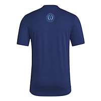 Men's adidas  Navy Philadelphia Union 2025 Jersey Hook AEROREADY T-Shirt