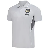 Polo d'entraînement adidas Silver Philadelphia Union 2025 pour homme
