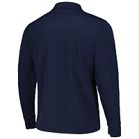 Men's Antigua Navy Philadelphia Union Streamer Diamond Button-Up Shacket