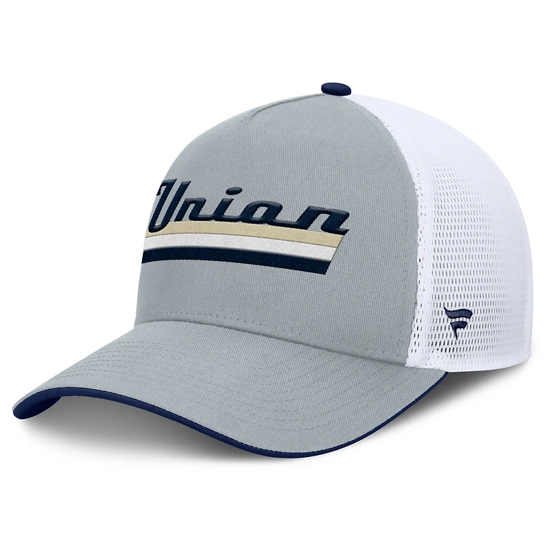 Men's Fanatics Gray Philadelphia Union Knuckle Trucker Adjustable Hat